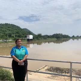 ติดตามสถานการณ์น้ำในเขื่อนช่วงฝนตกหนักหลายวันติดต่อกัน