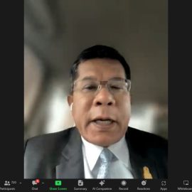 ร่วมสัมมนาเจ้าหน้าที่ผู้รับผิดชอบงานศูนย์จัดการศัตรูพืชชุมชน (ออนไลน์)