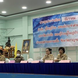 ประชุมกำนัน‑ผู้ใหญ่บ้าน แพทย์ประจำตำบล สารวัตรกำนัน และผู้ช่วยผู้ใหญ่บ้าน ประจำเดือนธันวาคม 2566