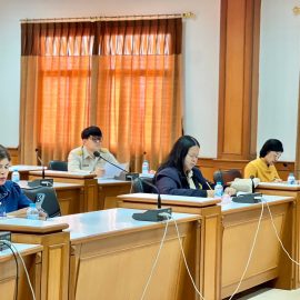 ประชุมเพื่อหารือ เรื่องแนวทางการจัดทำแผนและประสานแผนพัฒนาพื้นที่ในระดับตำบล