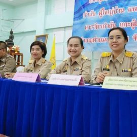 ประชุมกำนัน‑ผู้ใหญ่บ้าน แพทย์ประจำตำบล สารวัตรกำนัน และผู้ช่วยผู้ใหญ่บ้าน ประจำเดือนมีนาคม 2567