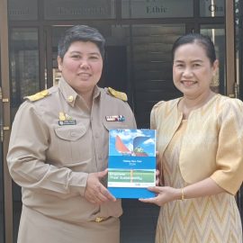 ร่วมให้การต้อนรับและแสดงความยินดีกับข้าราชการบรรจุใหม่ และมอบแนวทางการปฏิบัติราชการ (Coach)