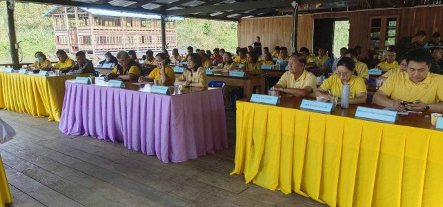 ประชุมหัวหน้าส่วนราชการ ประจำเดือนมีนาคม 2567