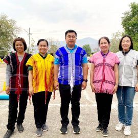 ร่วมโครงการสร้างความสัมพันธ์ระหว่างประชาชนกับประชาชนในพื้นที่ชายแดน (People to People Connectivity) อำเภอด่านมะขามเตี้ย