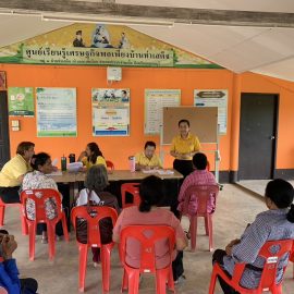 ลงพื้นที่ รับสมัคร โครงการโรงเรียนเกษตรกรผู้ปลูกข้าว