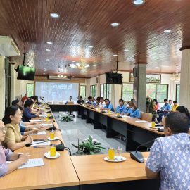 ประชุมคณะกรรมการฝ่ายดำเนินงานฯ โครงการปลูกฝังศีลธรรม คุณธรรมแก่เด็กและเยาวชนอำเภอด่านมะขามเตี้ย