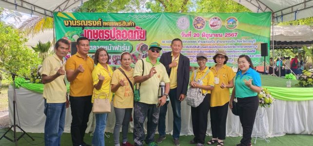 โครงการพัฒนาศักยภาพและยกระดับการผลิตสินค้าเกษตรปลอดภัยและเกษตรอินทรีย์