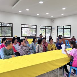 ลงพื้นที่ประชาคมเกษตรกรผู้ปลูกข้าวนาปี ประจำปี 2567/68