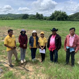 ติดตามสถานการณ์น้ำท่วมและสำรวจพื้นที่การเกษตร ที่ได้รับความเสียหายจากอุทกภัย