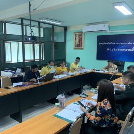 ประชุมคณะกรรมการให้ความช่วยเหลือผู้ประสบภัยพิบัติอำเภอ (ก.ช.ภ.อ.)