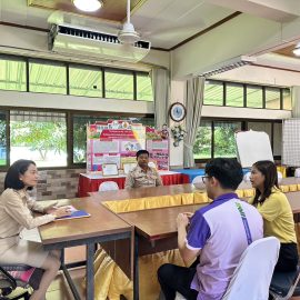 เตรียมความพร้อมการจัดตั้งกลุ่มยุวเกษตรกรโรงเรียนวัดยางเกาะ