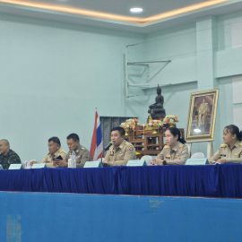 ประชุมกำนัน — ผู้ใหญ่บ้าน แพทย์ประจำตำบล สารวัตรกำนัน และผู้ช่วยผู้ใหญ่บ้าน ประจำเดือนตุลาคม 2567