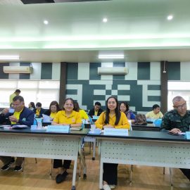 ประชุมหัวหน้าส่วนราชการ ประจำเดือนธันวาคม 2567