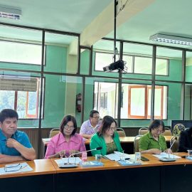 ประชุมคณะอนุกรรมการกลั่นกรองและติดตามการดำเนินงานกองทุนพัฒนาบทบาทสตรีอำเภอ ครั้งที่ 5/2567