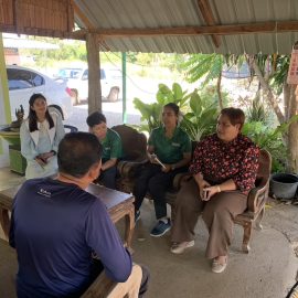 เกษตรด่านมะขามเตี้ย…เยี่ยมเยียนเกษตรกรผู้ปลูกผัก ณ หมู่ 9 ตำบลด่านมะขามเตี้ย