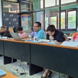 ร่วมประชุมนำเสนอผลการจัดเก็บ และรับรองคุณภาพข้อมูล จปฐ. ระดับอำเภอ ปี 2568 ณ ห้องประชุมที่ว่าการอำเภอด่านมะขามเตี้ย ชั้น 2 จังหวัดกาญจนบุรี