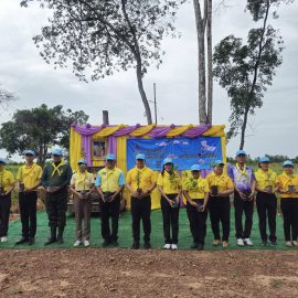 ร่วมกิจกรรมจิตอาสาพัฒนา เนื่องในวันสำคัญของไทย ณ ศูนย์การเรียนรู้สวนป่าสมุนไพร สติดี ใจมีสุข ตำบลด่านมะขามเตี้ย อำเภอด่านมะขามเตี้ย จังหวัดกาญจนบุรี
