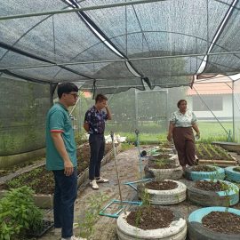 ติดตามการดำเนินงานกลุ่มยุวเกษตรกร โรงเรียนบ้านหนองกวาง ณ หมู่ที่ 8 ตำบลจรเข้เผือก อำเภอด่านมะขามเตี้ย จังหวัดกาญจนบุรี