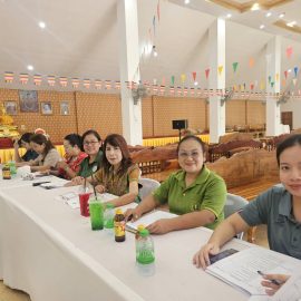 ร่วมประชุมเตรียมความพร้อมจัดโครงการหมู่บ้านรักษาศีล 5 ต้นแบบ ณ ศาลาการเปรียญวัดหินแท่นลำภาชี ตำบลหนองไผ่อำเภอด่านมะขามเตี้ย จังหวัดกาญจนบุรี