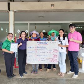 การเตรียมการป้องกันและการบริหารจัดการภัยพิบัติ ในช่วงฤดูฝน ปี 2568 ณ สำนักงานเกษตรอำเภอด่านมะขามเตี้ย จังหวัดกาญจนบุรี