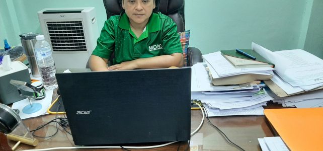 #เกษตรด่านมะขามเตี้ย.….ร่วมการประชุมชี้แจงโครงการสนับสนุนเงินช่วยเหลือเกษตรกรผู้ปลูกข้าวนาปรัง ปี 2568 ผ่านระบบประชุมออนไลน์ Zoom Meeting ณ ห้องประชุมสำนักงานเกษตรอำเภอด่านมะขามเตี้ย จังหวัดกาญจนบุรี