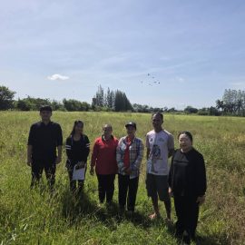 #เกษตรด่านมะขามเตี้ย.….ตรวจสอบพื้นที่ปลูกข้าวนาปี รอบปี 2568/69 ณ หมู่ 7 ตำบลกลอนโด อำเภอด่านมะขามเตี้ย จังหวัดกาญจนบุรี