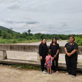 #เกษตรด่านมะขามเตี้ย.….ติดตามสถานการณ์น้ำเขื่อนชุกกระเพรา ณ หมู่ 9 ตำบลกลอนโด อำเภอด่านมะขามเตี้ย จังหวัดกาญจนบุรี