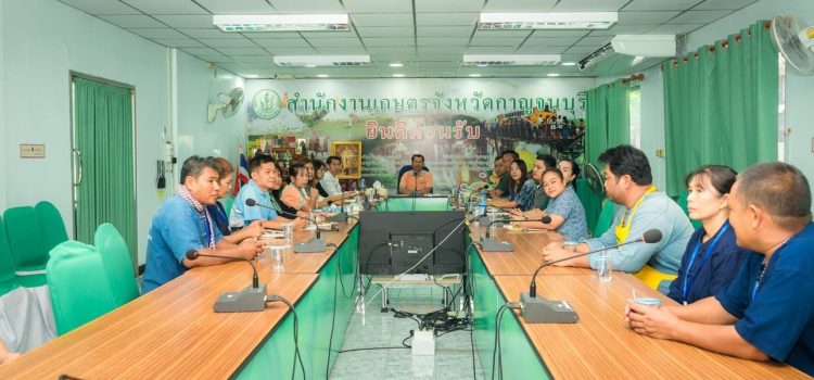 เข้าร่วมการประชุมคณะกรรมการอำนวยการศูนย์เรียนรู้การบริหารจัดการสินค้าเกษตร