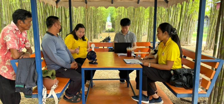 เกษตรเมืองกาญจน์ ลงพื้นที่ร่วมกับนักวิจัยจากประเทศญี่ปุ่น เกษตรเมืองกาญจน์ ลงพื้นที่ร่วมกับนักวิจัยจากประเทศญี่ปุ่น
