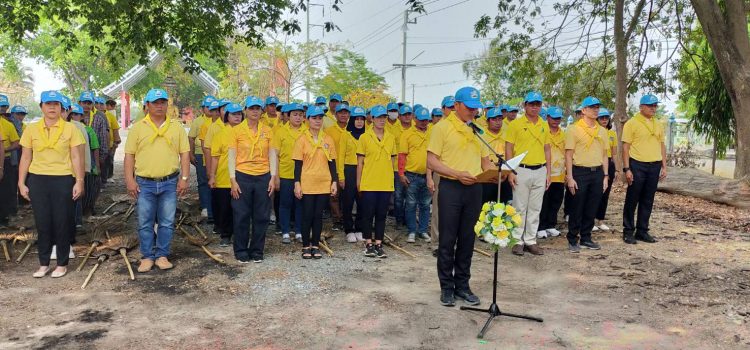 กรรมจิตอาสาพัฒนาศาสนสถาน เนื่องในวันพระบาทสมเด็จพระพุทธยอดฟ้าจุฬาโลกมหาราช และวันที่ระลึกมหาจักรีบรมวงศ์