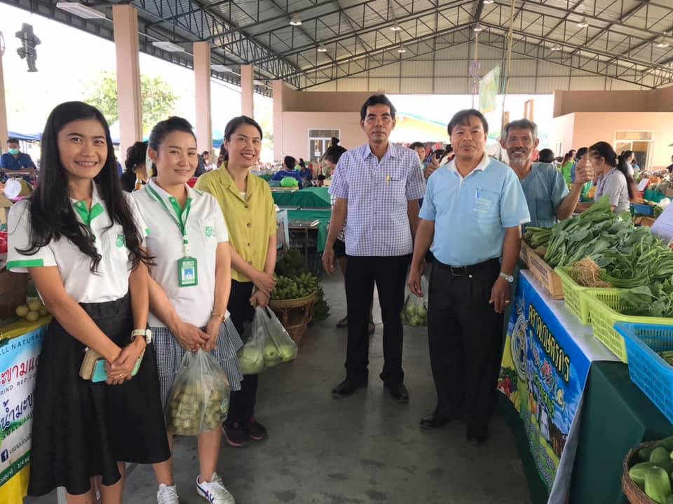 “ตลาดเกษตรกร” lสร้างรายได้ให้กาญจนบุรี