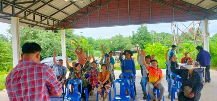 สำนักงานเกษตรอำเภอไทรโยค…ลงพื้นที่ประชาคมการขึ้นทะเบียนปรับปรุงทะเบียนเกษตรกรผู้ปลูกพืชเศรษฐกิจ และตรวจสอบพื้นที่เพาะปลูกข้าวนาปี 2568/69 ตำบลศรีมงคล สำนักงานเกษตรอำเภอไทรโยค…ลงพื้นที่ประชาคมการขึ้นทะเบียนปรับปรุงทะเบียนเกษตรกรผู้ปลูกพืชเศรษฐกิจ และตรวจสอบพื้นที่เพาะปลูกข้าวนาปี 2568/69 ตำบลศรีมงคล