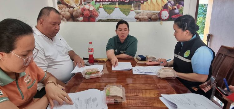 ประชุมคณะทำงานขับเคลื่อนงานการเกษตรระดับอำเภอ (SCD)