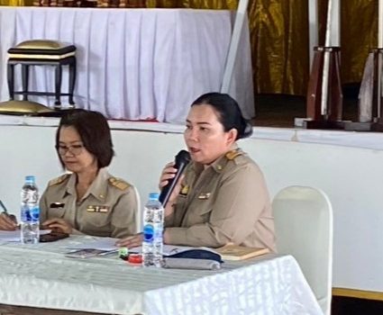 ประชุมหัวหน้าส่วนราชการและกำนันผู้ใหญ่บ้าน ประจำเดือนพฤษภาคม 2567