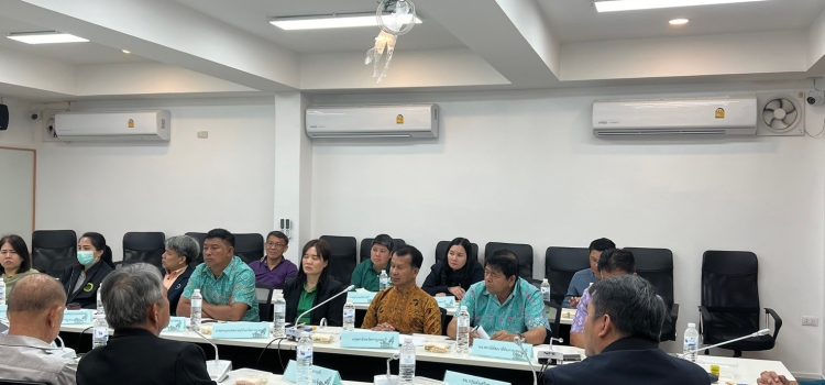 ประชุมคณะกรรมการบริหารจัดการสินค้าสิ่งบ่งชี้ทางภูมิศาสตร์ “ทุเรียนทองผาภูมิ”