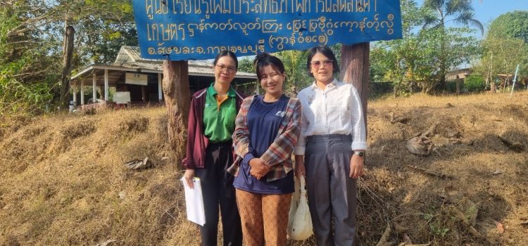 ถอดบทเรียน ศพก. อำเภอสังขละบุรี จังหวัดกาญจนบุรี ถอดบทเรียน ศพก. อำเภอสังขละบุรี จังหวัดกาญจนบุรี