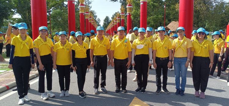วันที่ 25 ตุลาคม 2566 ร่วมกิจกรรมจิตอาสาปรับภูมิทัศน์วัดพระแท่นดงรังวรวิหาร ต.พระแท่น