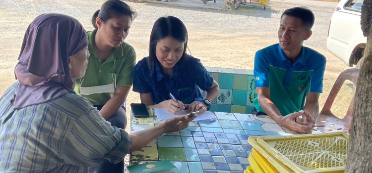 วันที่ 9 พฤศจิกายน 2566 สำนักงานเกษตรจังหวัดกาญจนบุรี ติดตามเยี่ยมเยียนเกษตรกรผู้ปลูกข้าวโพดหวานในพื้นที่ต.พระแท่น วันที่ 9 พฤศจิกายน 2566 สำนักงานเกษตรจังหวัดกาญจนบุรี ติดตามเยี่ยมเยียนเกษตรกรผู้ปลูกข้าวโพดหวานในพื้นที่ต.พระแท่น