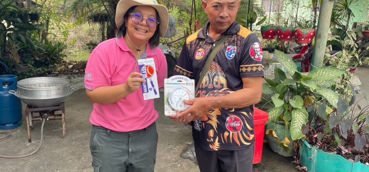 วันที่ 20 กุมภาพันธ์ 2567 ส่งมอบวัสดุการเกษตรสนับสนุนการสำรวจติดตามสถานการณ์ศัตรูพืชใน ศจช. และพื้นที่เสี่ยงแปลงพยากรณ์ ตำบลเขาสามสิบหาบ
