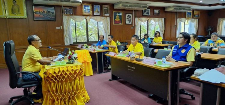 วันที่ 27 พฤษภาคม 2567 ประชุมคณะกรรมการช่วยเหลือประชาชนของเทศบาลตำบลท่าไม้ เพื่อพิจารณาให้ความช่วยเหลือเกษตรกรผู้ประสบวาตภัย
