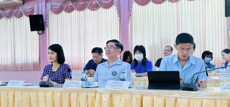 วันที่ 12 มิถุนายน 2567 ลงพื้นที่ตรวจเยี่ยมเพื่อกำกับ ติดตาม และเสริมพลังให้กับคณะกรรมการพัฒนาคุณภาพรชีวิตระดับอำเภอ (พชอ.)
