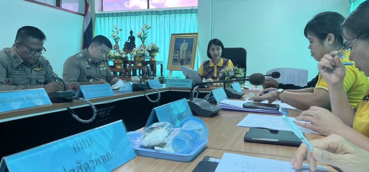 วันที่ 5 สิงหาคม 2567 เข้าร่วมประชุมหัวหน้าส่วนราชการอำเภอท่ามะกา