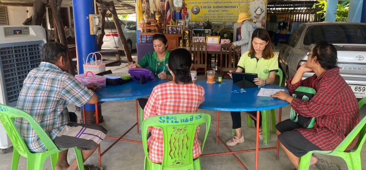 วันที่ 11 กันยายน 2567 ลงพื้นที่ให้บริการขึ้นทะเบียนเกษตรกรและปรับปรุงทะเบียนเกษตรกรในพื้นที่ตำบลพระแท่น