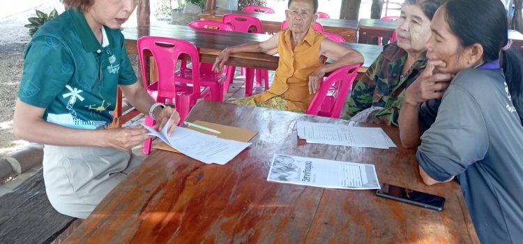 วันที่ 18 ธันวาคม 2567 เยี่ยมเยียนกลุ่มวิสาหกิจชุมชนในพื้นที่ตำบลตะคร้ำเอน