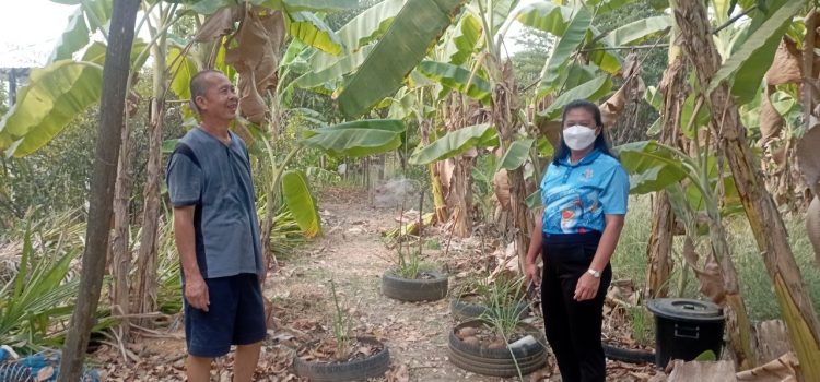 วันที่ 21 กุมภาพันธ์ 2568 ดำเนินงานติดตามและให้คำปรึกษาแนะนำและตรวจประเมินแปลงเบื้องต้น ครั้งที่ 2 จำนวนเกษตรกรเข้ารับการตรวจประเมิณฯ 2 ราย ณ พื้นที่หมู่ 8 ตำบลพระแท่น
