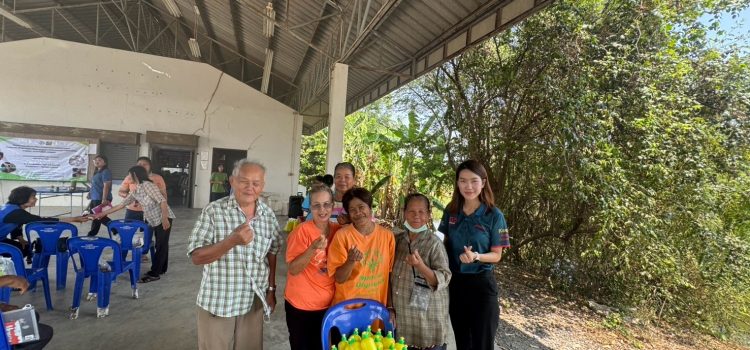 วันที่ 6 มีนาคม 2568  เข้าร่วมการดำเนินการโครงการเพิ่มศักยภาพและพัฒนาคนทุกช่วงวัยในระบบบริหารจัดการข้อมูลการพัฒนาคนแบบชี้เป้า (TPMAP) (จังหวัด) โดยมีเกษตรกรเป้าหมาย เข้าร่วม จำนวน 20 ราย ณ ศาลาเอนกประสงค์ ม.3 ต.ท่าไม้ ซึ่งมีการเรียนรู้หลักสูตรการทำผลิตภัณฑ์แปรรูปสมุนไพร