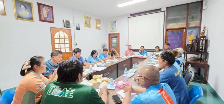 วันที่ 15 สิงหาคม 2568 เข้าร่วมประชุมคณะกรรมการ ศพก. และแปลงใหญ่ ระดับอำเภอครั้งที่ 4/2568
