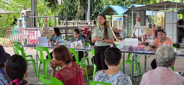 วันที่ 25 กันยายน 2568 ลงพื้นที่ให้บริการรับขึ้นทะเบียนและปรับปรุงข้อมูลทะเบียนเกษตรกร ปี 2568/69 ณ ศาลาเฉลิมพระเกียรติ หมู่ที่ 2 และ อบต.ตะคร้ำเอน อำเภอท่ามะกา จังหวัดกาญจนบุรี🌾