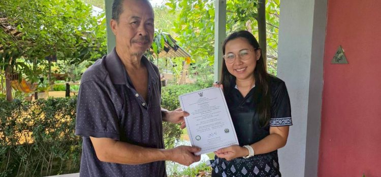 วันที่ 13 พฤศจิกายน 2568 เยี่ยมเยียนและติดตามเกษตรกรผู้เข้าร่วมโครงการ GAP ปี 2568 ณ ตำบลพระแท่น อำเภอท่ามะกา จังหวัดกาญจนบุรี วันที่ 13 พฤศจิกายน 2568 เยี่ยมเยียนและติดตามเกษตรกรผู้เข้าร่วมโครงการ GAP ปี 2568 ณ ตำบลพระแท่น อำเภอท่ามะกา จังหวัดกาญจนบุรี