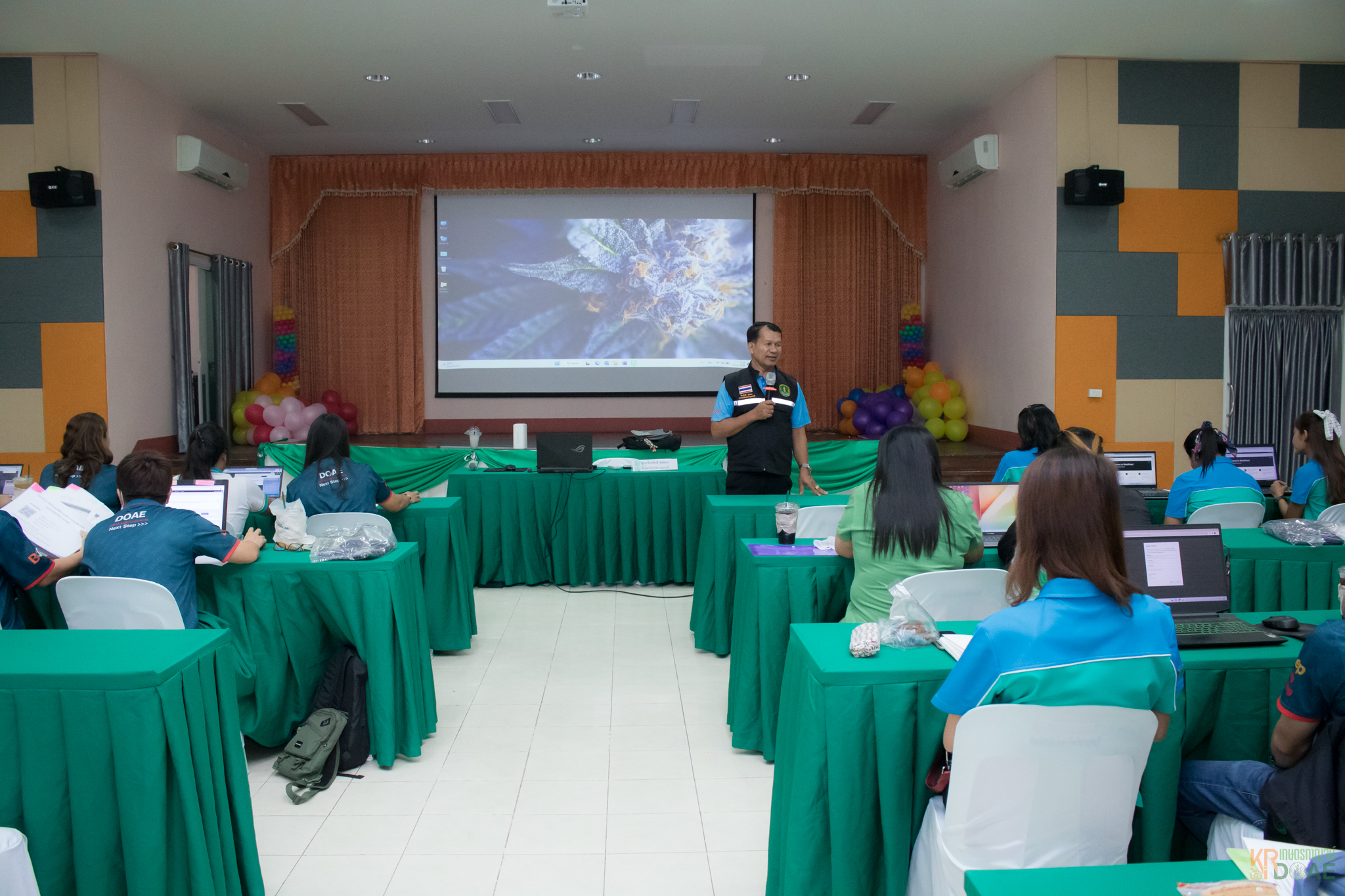 เกษตรกาญจน์…เสริมทัพ ลับคมองค์ความรู้ ด้านงานประชาสัมพันธ์